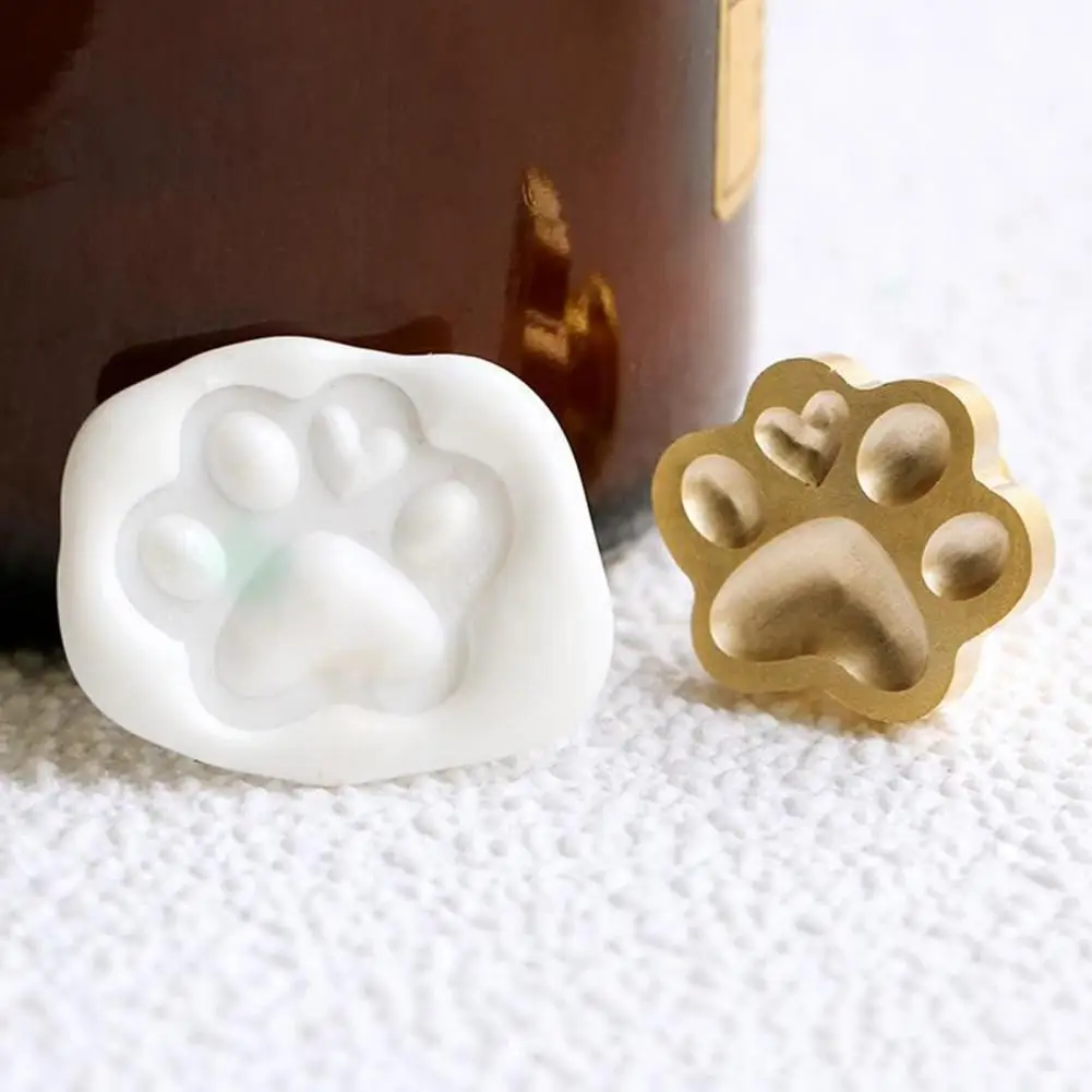 Stamp Replace Head Unique Portable Wax Seal Stamp Love Heart Shape Scrapbooking Head Replacement Office Supplies wax seal stamp