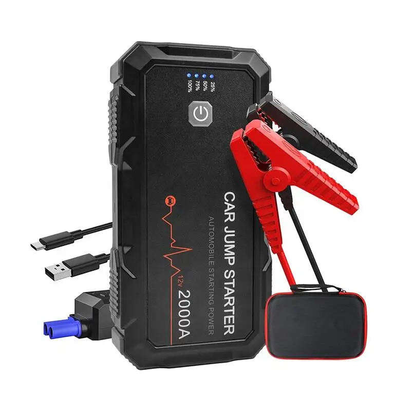 

2022 vehicle tool Adventure Kings 1000A 2000A Lithium Jump Starter 12v 240v chargers built in LED torch