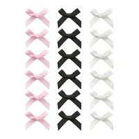 18pcs Women Hair Accessories Set Colorful Ribbons Bows Hair Clips Cute Hair Claw Straps Fashionable Sweet Silk Ribbon Hairpin 2