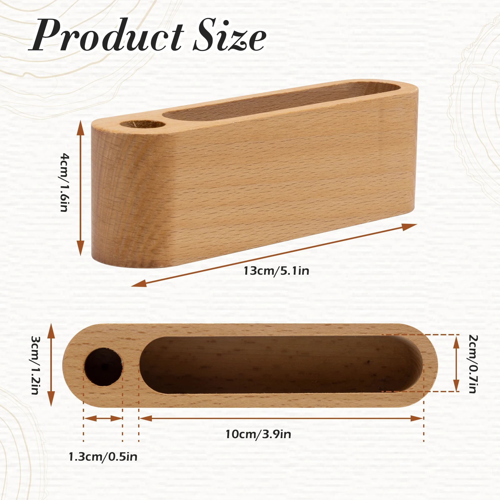 Wood Business Card Holder With Pen Slot Desktop Business Card Display Stand Memo Holder Storage Box Card Organizer For Office 6