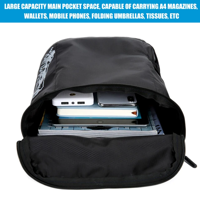 1PCS Lightweight Packable Hiking Backpack for Men Women Small Hiking Daypacks Foldable Shoulder Pack Casual Outdoor Bag 4