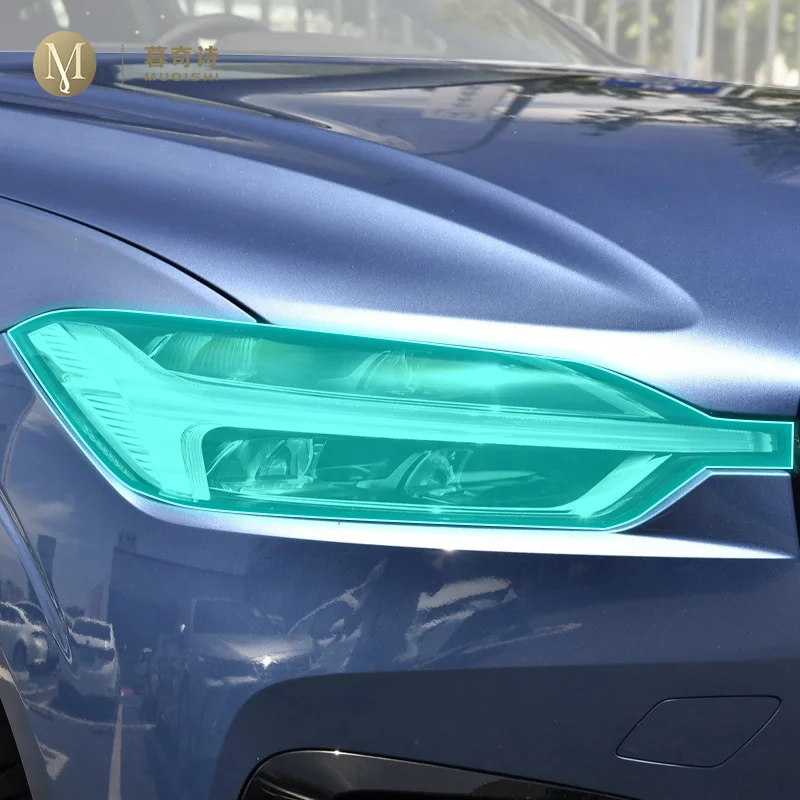 

Для Volvo XC60 2021-2024 автомобильные наружные фары прозрачная/Дымчатая черная ТПУ Защитная пленка против царапин ремонт от песка