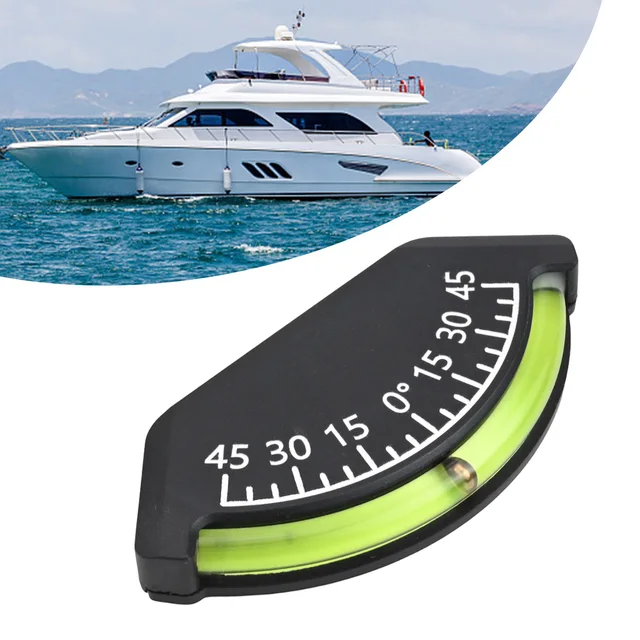 Danger Slope Meter &Trail Inclinometer And Slope Locator Heel Clinometer Modern Boats Mount