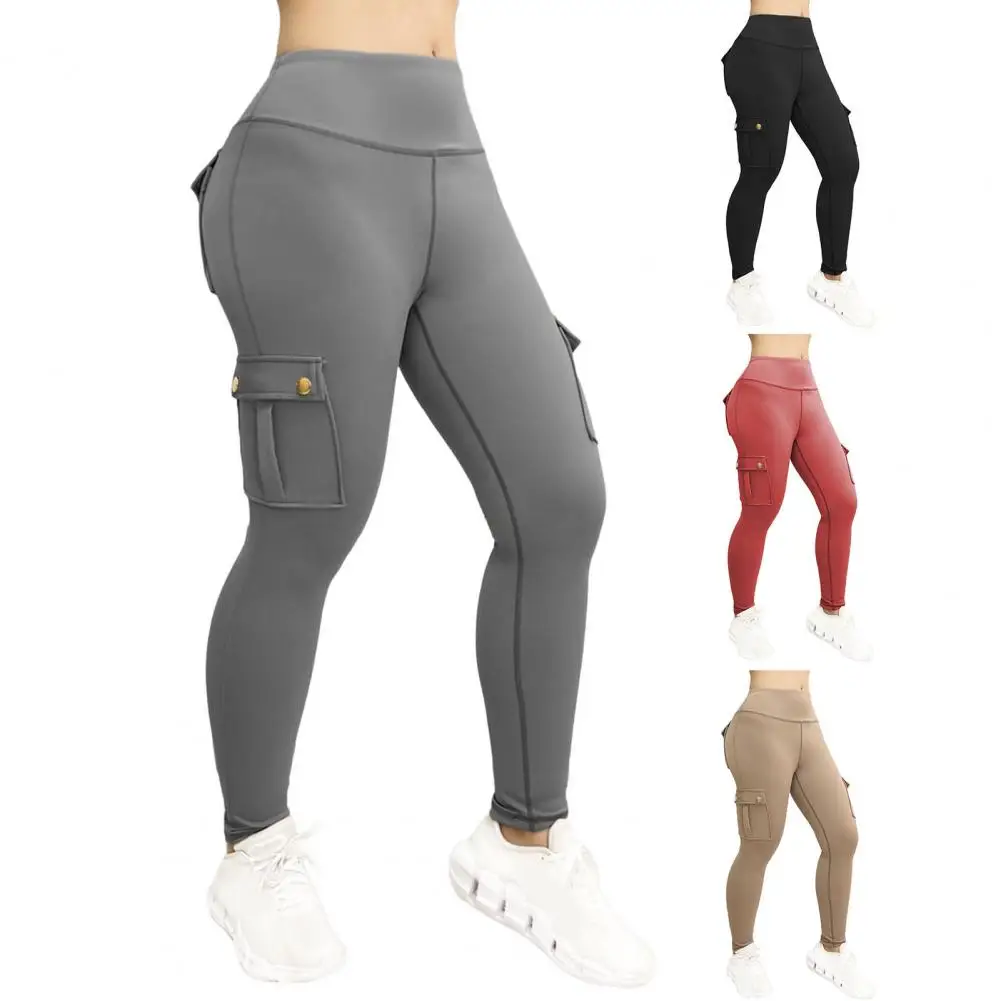 

Sports Pants Sexy Lines Lifting Buttocks Sports Tight Pants Women's High Waisted Elastic Fitness Pants Running Yoga Leggings