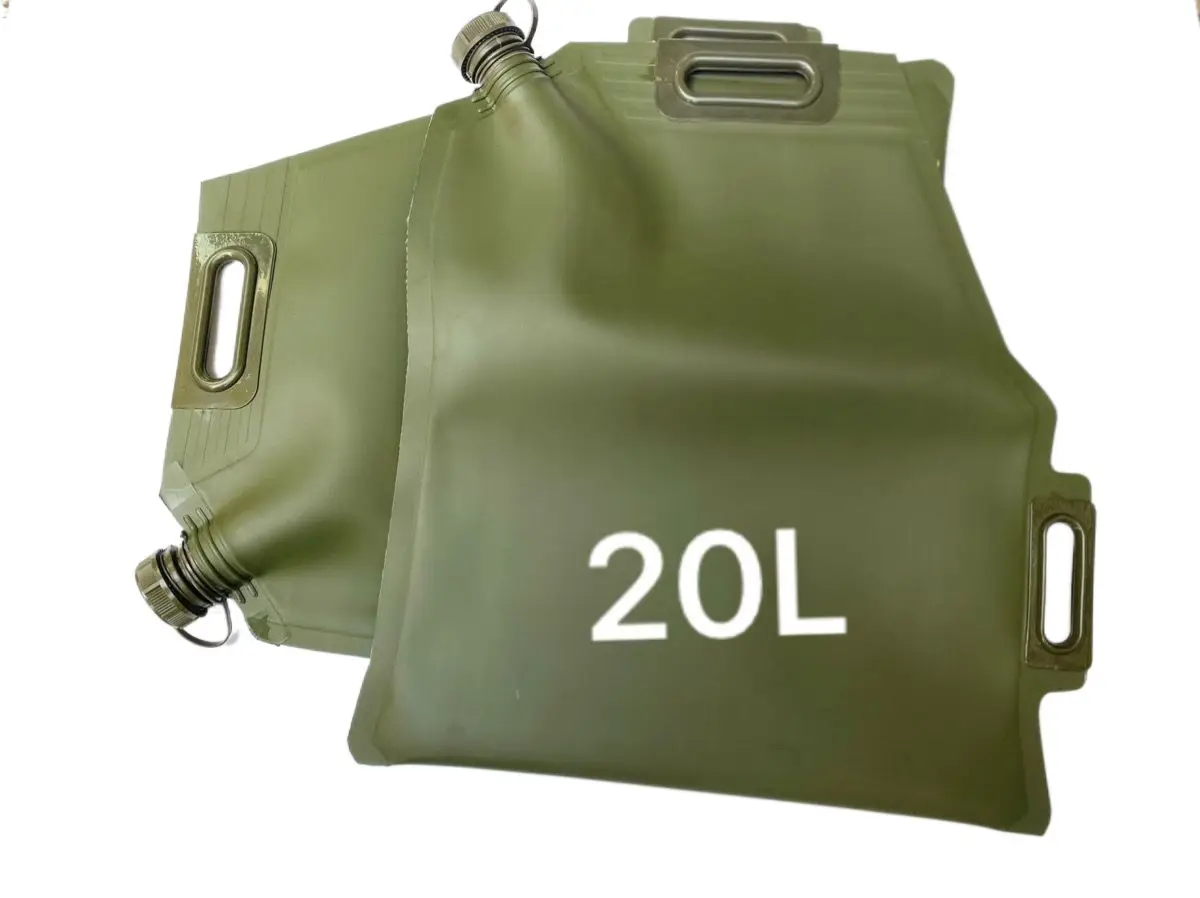 20L Portable Portable Foldable Spare Gasoline Fuel Bag Gasoline Diesel Fuel Tank For Self-Driving Dirt Bike Motorcycle