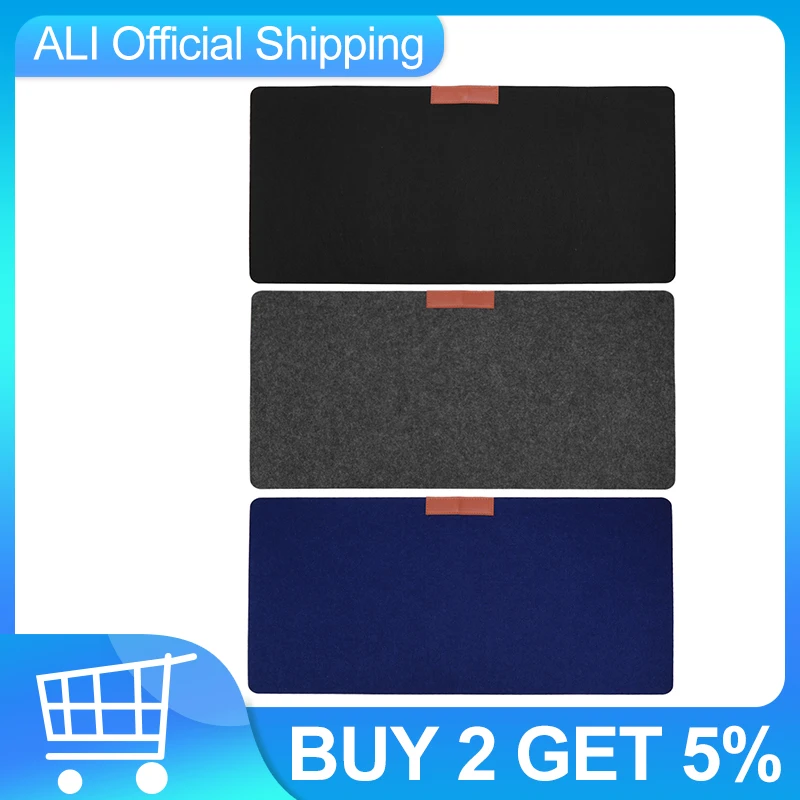 Modern Office Computer Desk Table Mat Keyboard Felt Non Woven Laptop