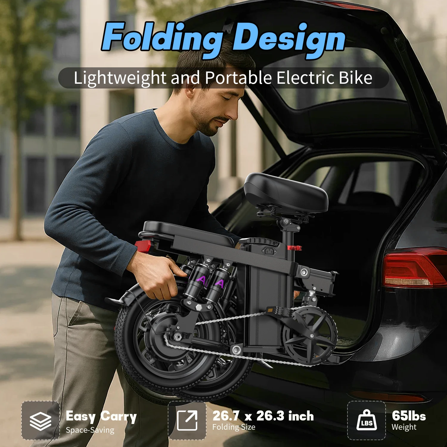 Folding Electric Commuter Bike 4
