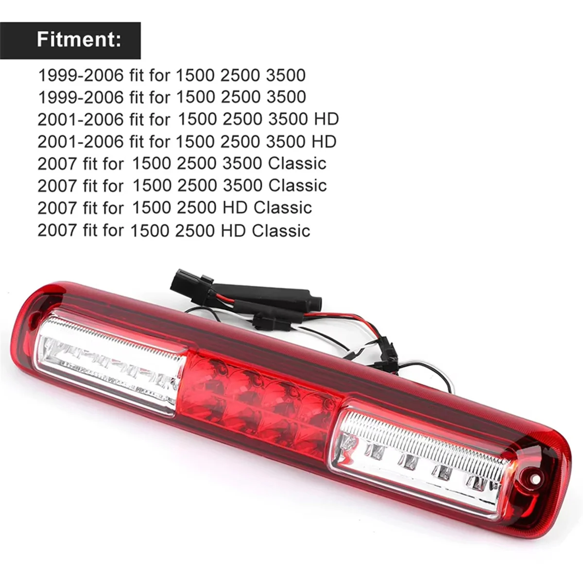 Silverado Sierra Third Brake Light 1