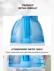 Cold Mist Humidifier Quiet Ultrasonic Humidifier - Adjustable -360 Rotating Nozzle, Automatic Shutdown, Humidifier for Baby Nurs 3