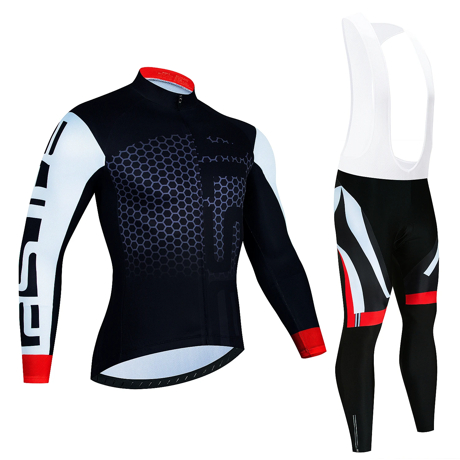 New Cycling jersey Sets 2024 Men's Cycling Clothing Summer Long Sleeve MTB Bike Suit Bicycle Bike Clothes Ropa Ciclismo Hombre 2