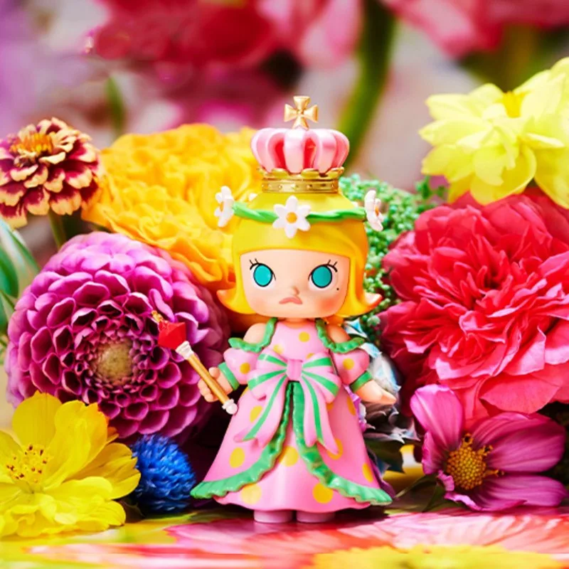 thumbnail image 1 of Molly Mika Ninagawa Flower Instant Dreaming Series Blind Box Red Rose Little Devil Mystery Box Action Figure Model Toys Girl Gif, 1 of 5