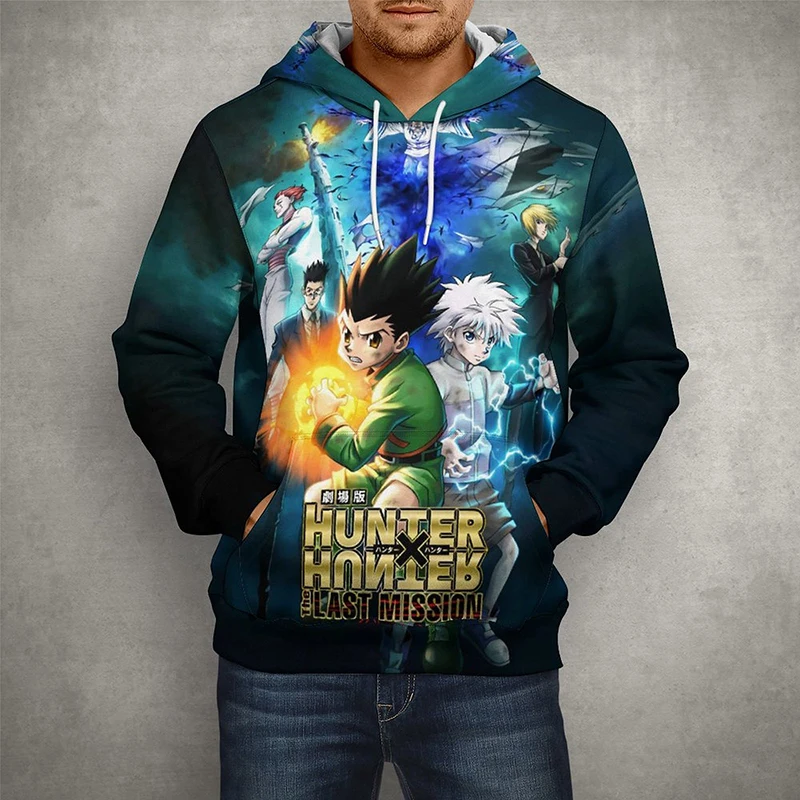 

Anime Hunter X Hunter Hisoka 3D Printed Spring Pullover Men Women Children Casual Unisex Long Sleeves Cool Boy Girl Fashion Tops