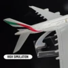 1:400 Scale Metal Airplane Emirates A380 Airlines Boeing Airbus 5