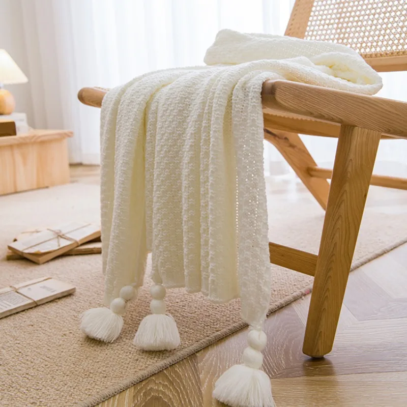 Nordic Chunky Knit Throw 2