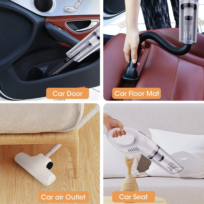 Rundong 120W vehicle-mounted vacuum cleaner 5-meter line with light  dual-purpose dry and wet vacuum cleaner high-power r-6048 to - AliExpress