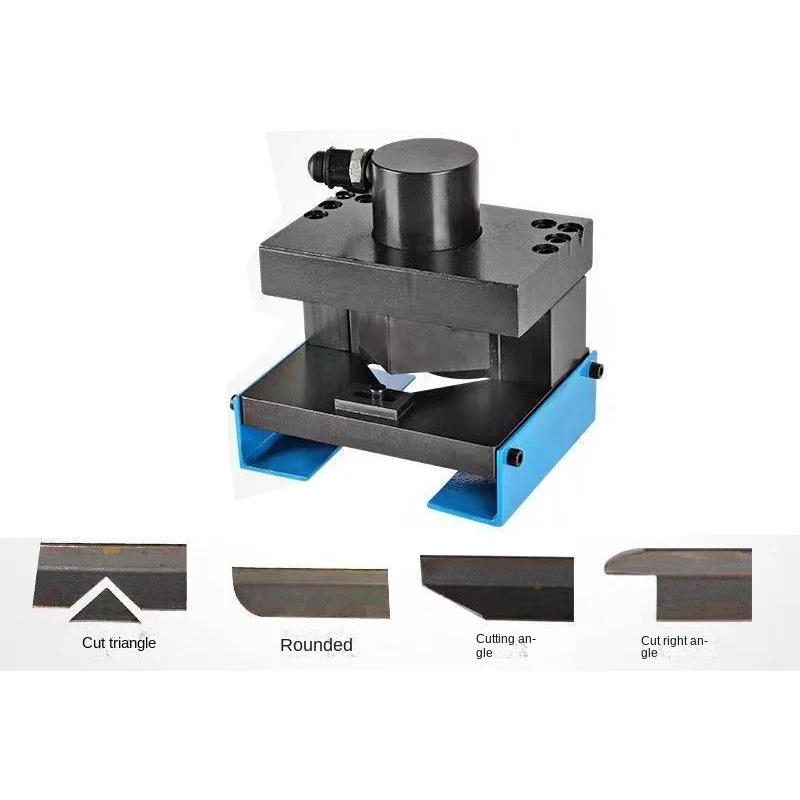 

CR-75 separate angle iron trimming chamfering multi-action four-in-one angle iron inverted arc angle hydraulic bending machine