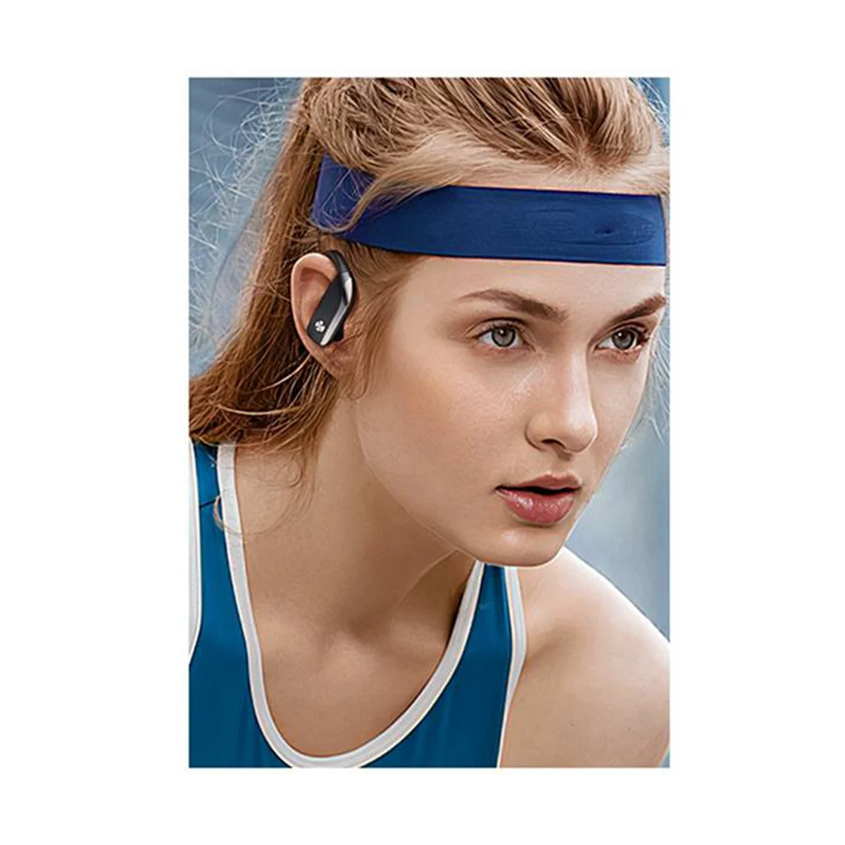 

Беспроводные стереонаушники Bluetooth 5.0 водонепроницаемые спортивные наушники Hifi Встроенный микрофон гарнитура для тренировок-черные