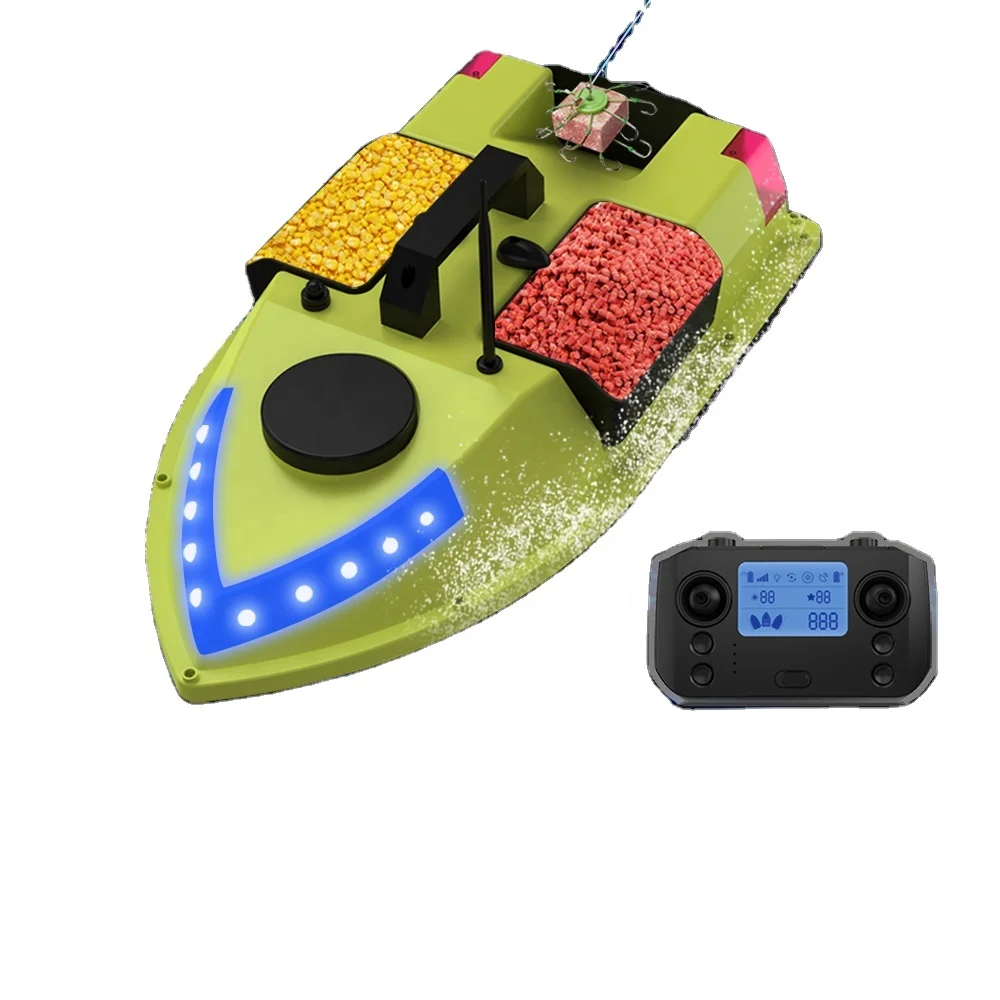 

2024 Electronic Boat ABS Plastic Carp Fishing Bait Boat Hulls RC 500m GPS Toy Boats Fishing