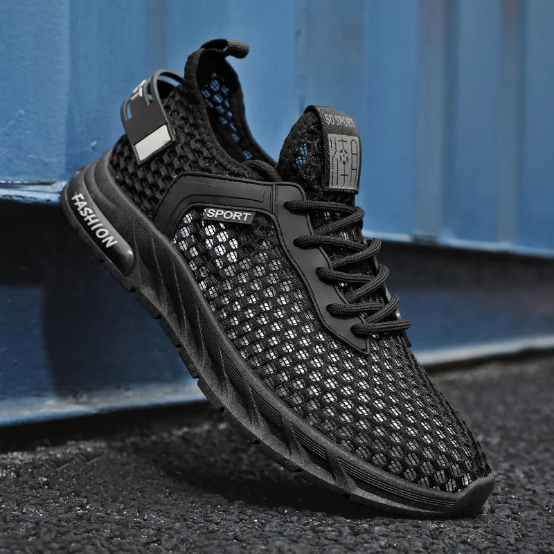 2022 Summer Men's Loafers Walking Mesh Breathable Summer Comfortable Casual Shoes Sneakers Zapatillas Hombre Men Running shoes