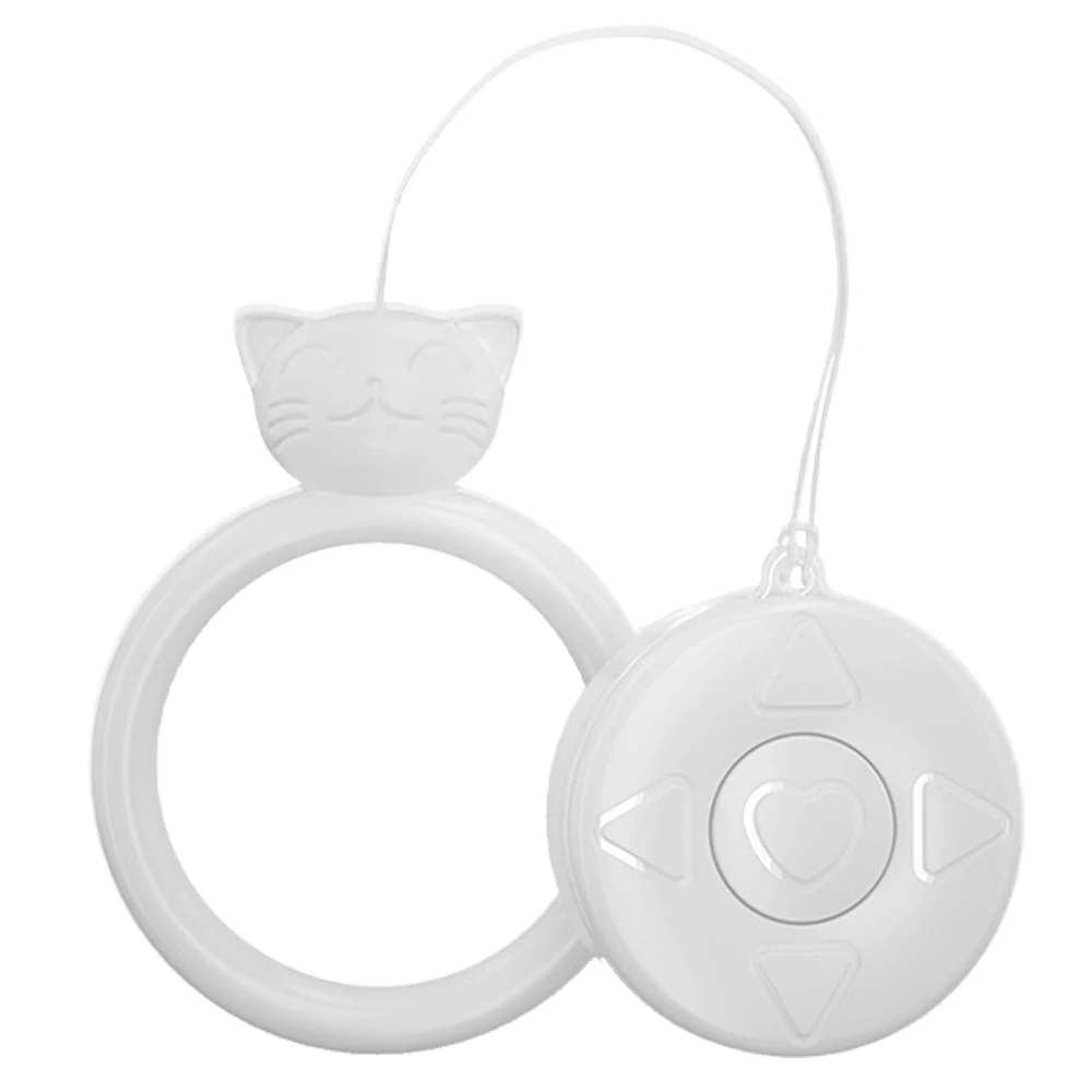 Mobile Phone Fingertip Remote Control Bluetooth-compatible Page Turner Remote for Tiktok Rechargeable Selfie Camera Remote