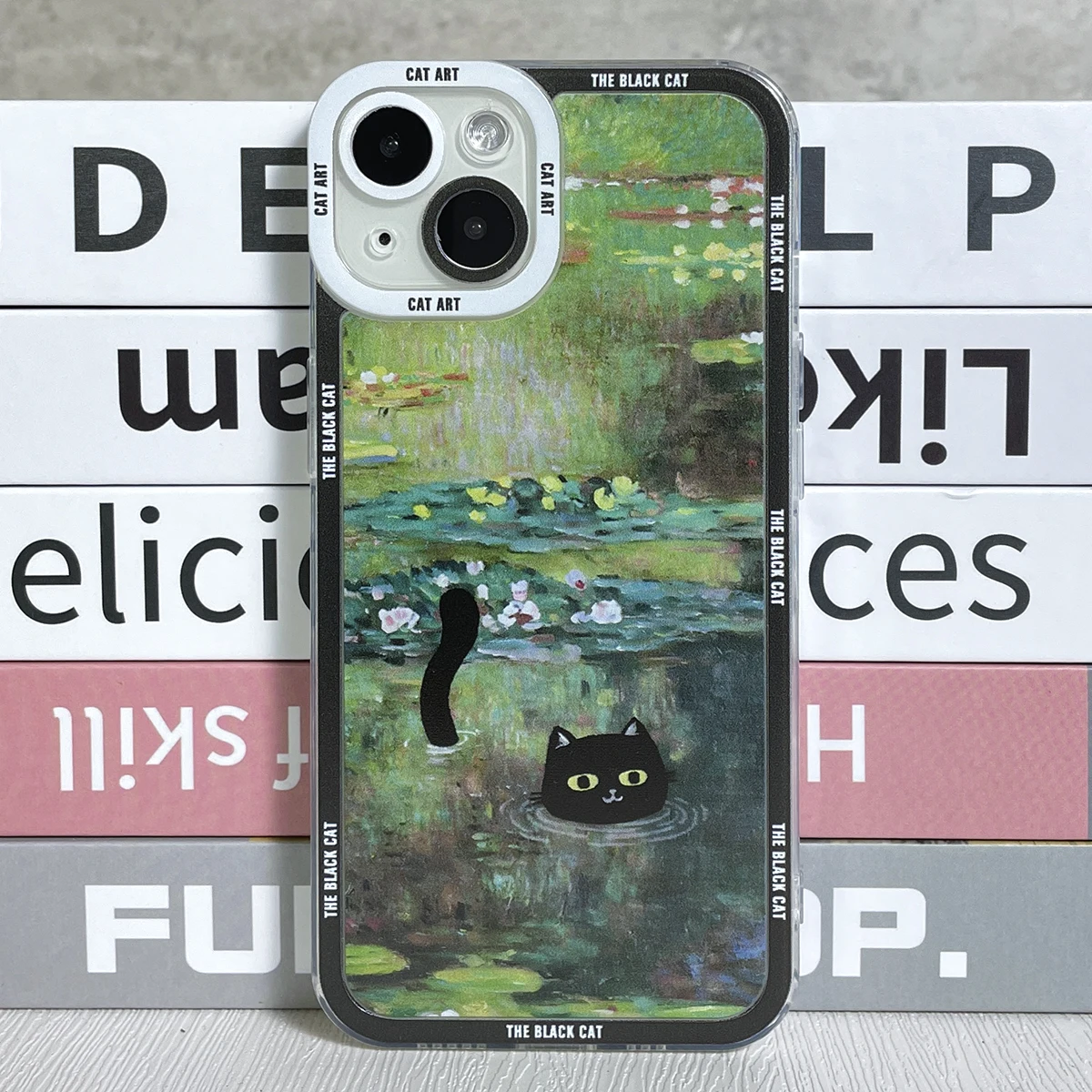 thumbnail image 1 of Funda para Samsung Galaxy The Black Cat Art, S20 Plus, S21 FE, S22, S23 Ultra, A13, A14, A21S, A32, A33, A34, A50, A51, A52, A54, A73, 1 of 5