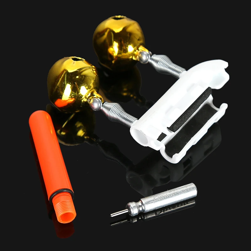 Spinning Fishing Accessory Bell Double Headed Throwing Rod Light LED