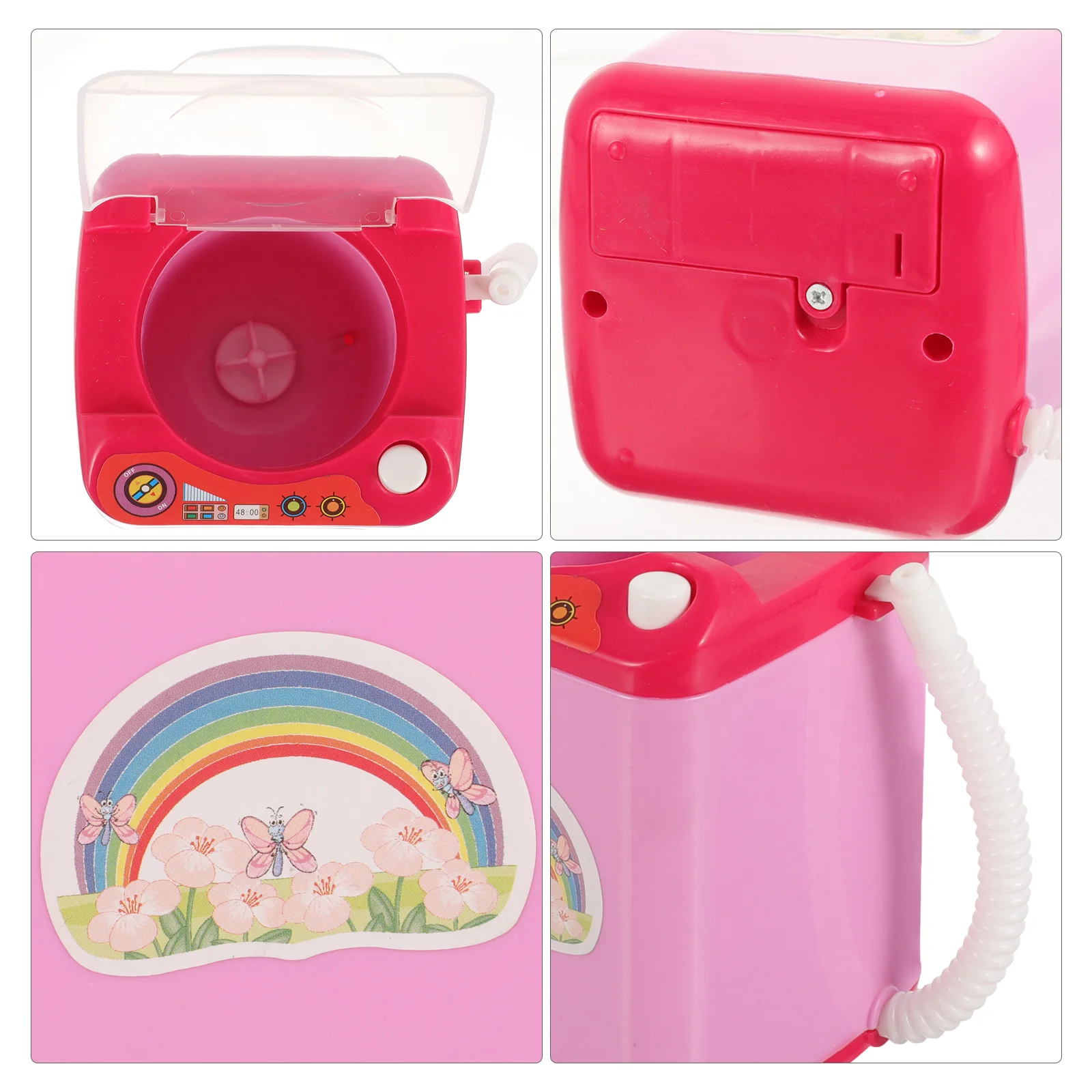 Toy Washing Machine Toys Educational Plaything Girl Mini Plastic Playing Child Simulated Kids 3