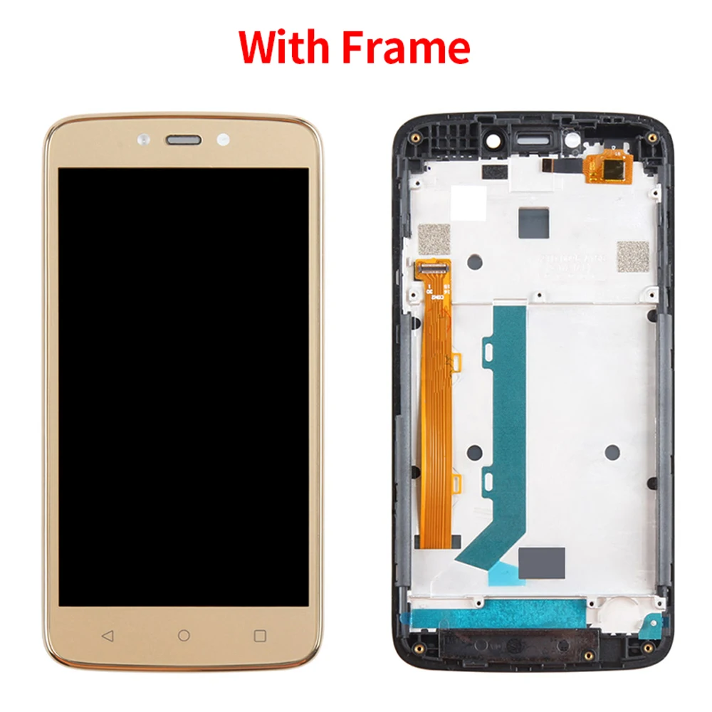 Original Ecran LCD et tactile Blanc Pour Motorola One (XT1941