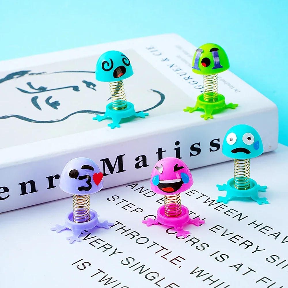 Children Toys DIY Assembled Springs Elves Party Favor Class Treasure Box Carnival Prizes Boys Girls Birthday Gifts 20Pcs