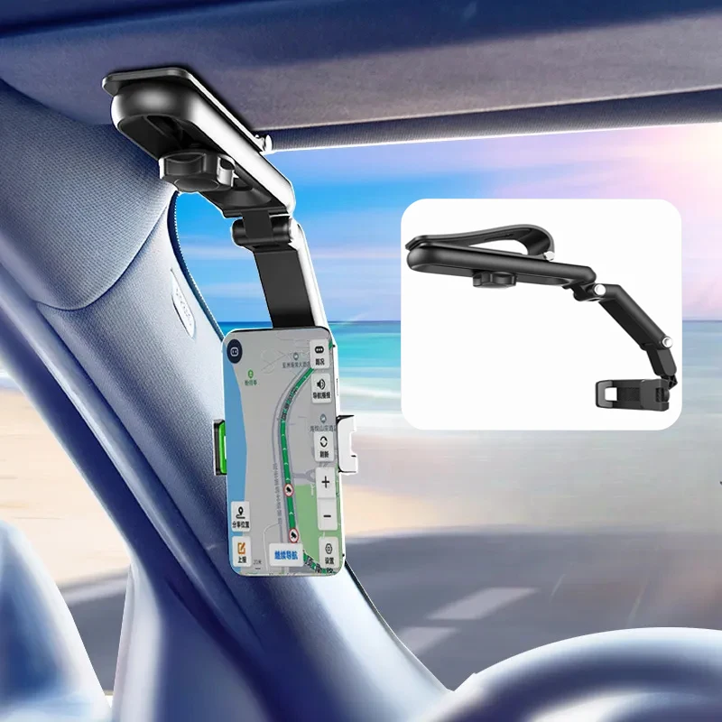 Supporto Per Telefono Con Visiera Rotante Multifunzione 360 Foforcar Specchi Cucina Sale Da Pranzo, Camere Da Letto E Anche Studenti Corsi Online