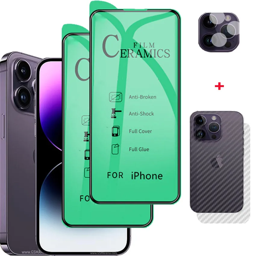 Iphone 14 Pro Pellicola In Ceramica Hd Per Iphone-14 Pellicola Salvaschermo Per Iphone 14 Pro Max Pellicola Per Fotocamera Iphone 14 Pro Accessori Per