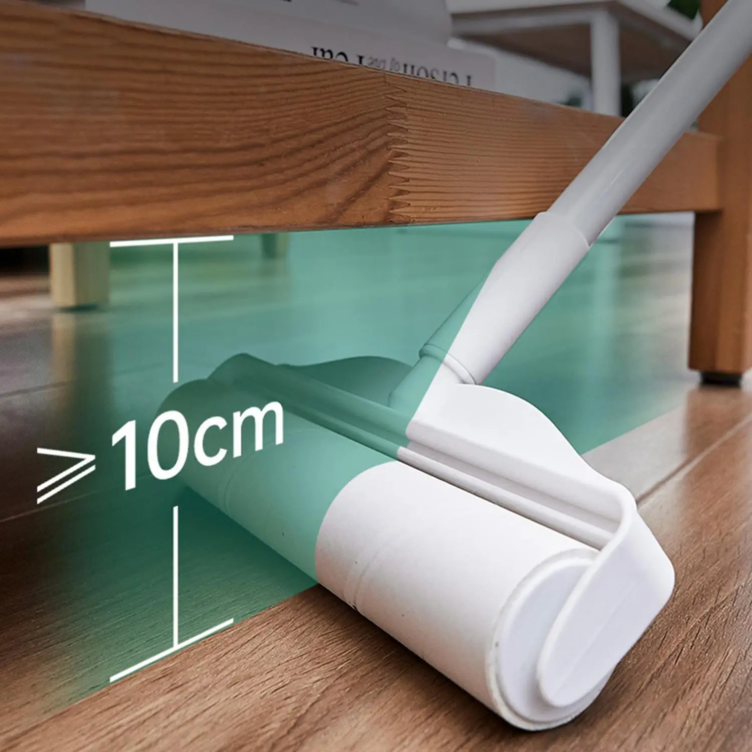 Wide Lint Rollers Sticky Large Surface Long Handle Adjustable Pet Hair Remover Dust Brush For Carpets Floors Curtains