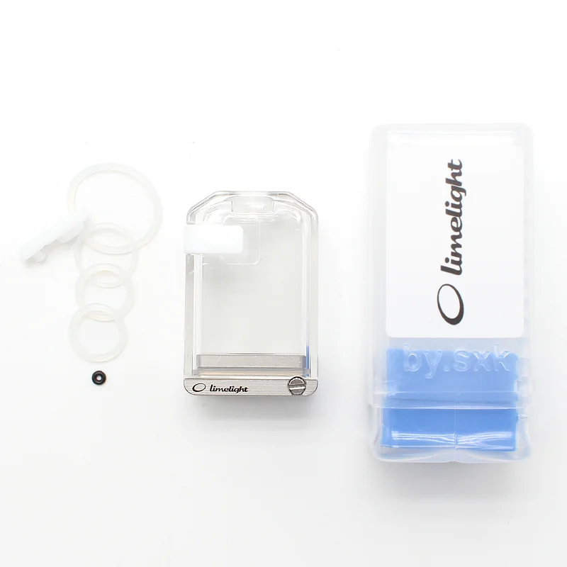 

SXK Style LIMELIGHT AIO TANK for LIMELIGHT AIO Kit SS316 Base Pctg Transparent Limited Stock Sale Free Shipping