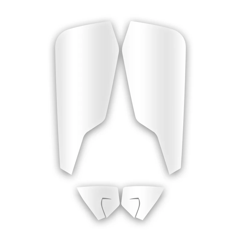 For KTM 1290 Super ADV R Motorcycle Lamp Accessories Transparent Protective Film Headlight And Taillight UV Protection