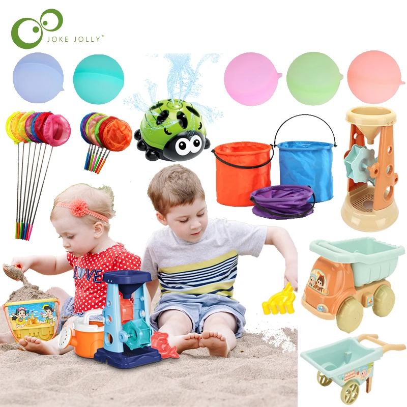 Kids Summer Outdoors Beach Tool Collapsible Water Bucket - China