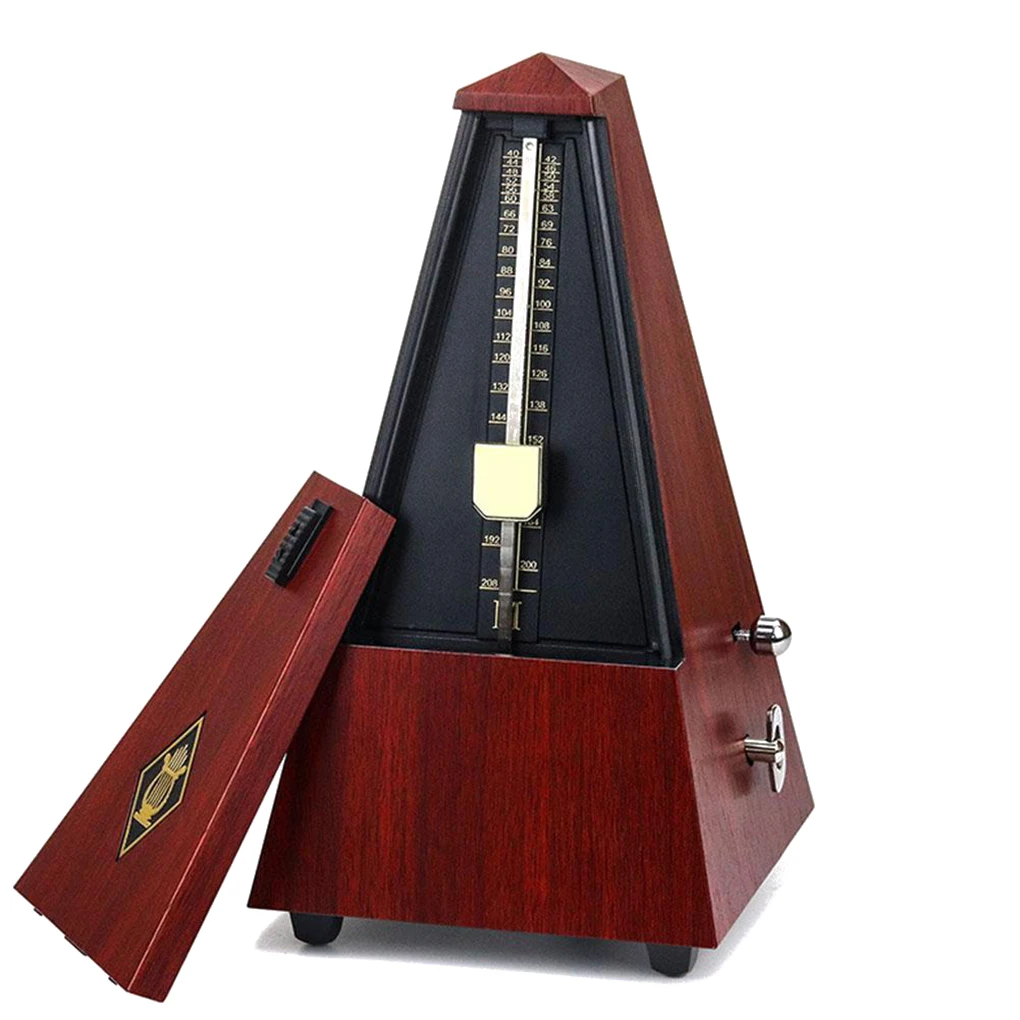 

Vintage Tower Type Guitar Metronome Bell Ring Piano Violin Rhythm Mechanical Pendulum Metronome