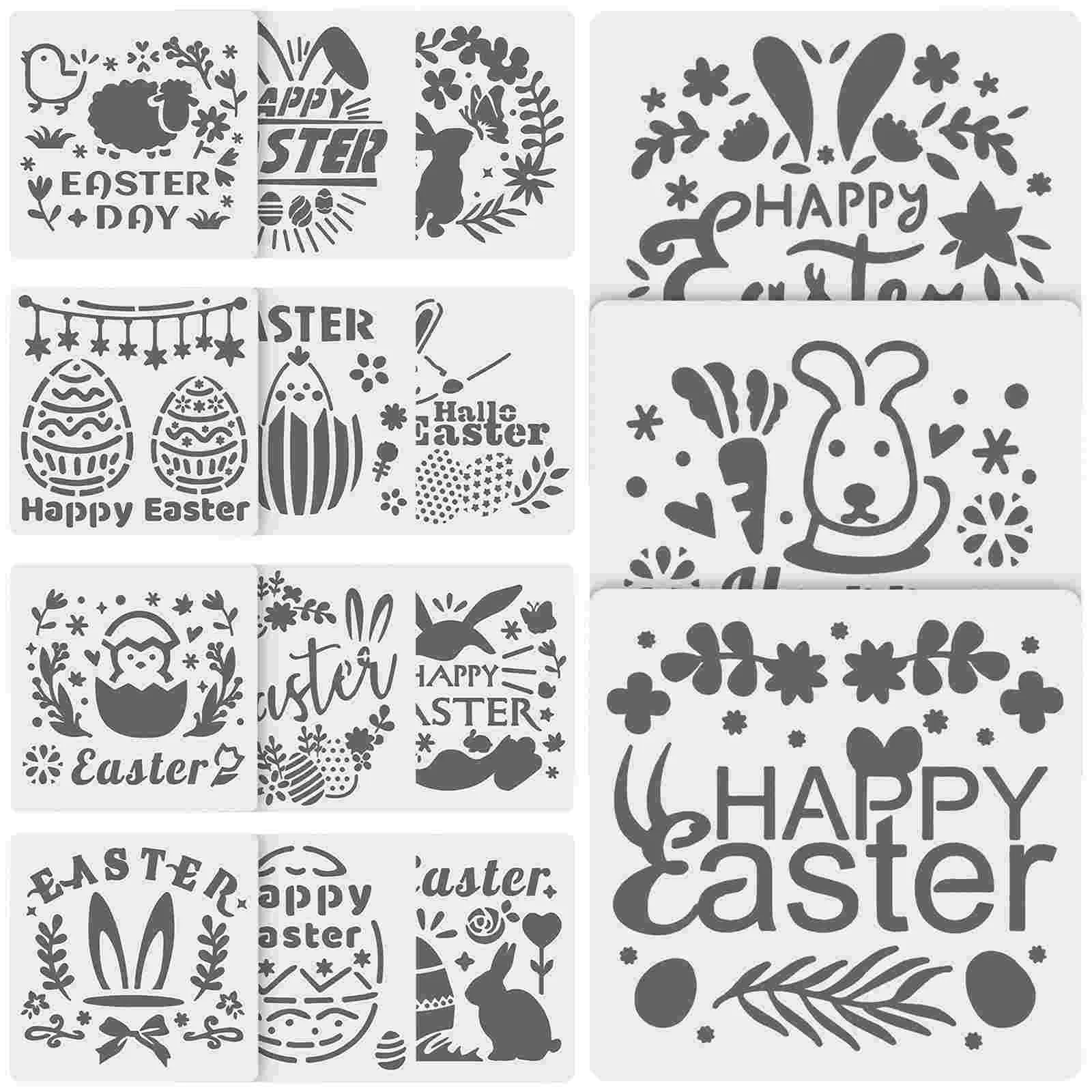 

Easter Template Holiday Stencils Decorative Wall for Painting Wood Personalized Canvas Sprung