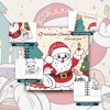30 Sheets Spiral Coloring Book, 8.3x 8.3in100gsm Thick Paper for Adult Teenagers for Emotional Relief, Christmas Gift 4