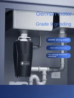 German motor kitchen waste disposer kitchen household wet food kitchen food sewer grinder grinder sink 1