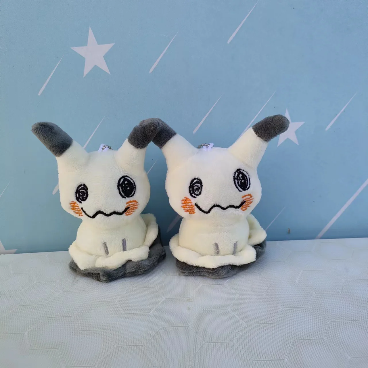 10 Pz/Lotto 12Cm Pokemon Mimikyu Peluche Peluche Ciondolo Portachiavi Bambola Regalo Di Compleanno Per Bambini