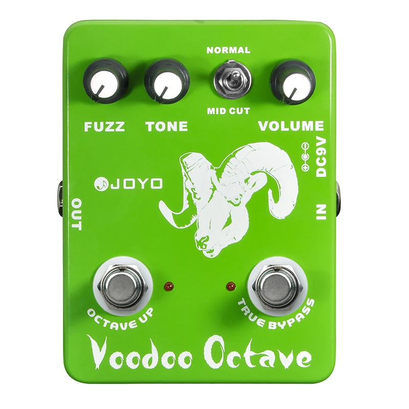 

JOYO JF-12 Voodoo Fuzz Octave Guitar Effects Pedal Single Effect Fuzz Pedal Electric Bass Stringed Rock Band Music Accessories