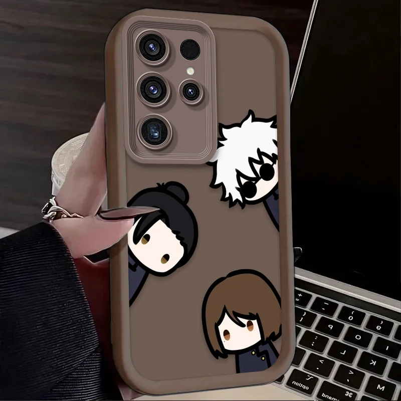 Cartoon Jujutsu Kaisen Phone Case - Stylish Anime Protective Cover
