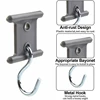 RV Sunshade Hook Caravan Awning Hooks S Shape Camping Awning Hooks Reusable Durable S-Shaped Hangers Accerssories Outdoor Tools 4