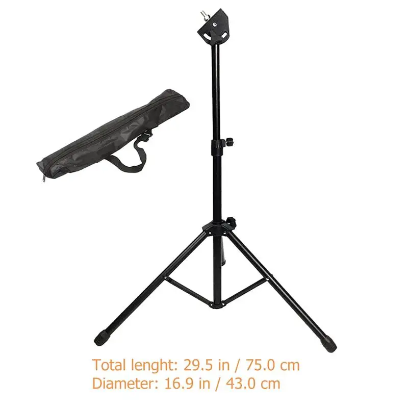 Adjustable Metal Drum Holder Inch Dumb Tripod Practice Pad Rack Bracket for Music Equipment Accessories Attachment drum holder rack bracket