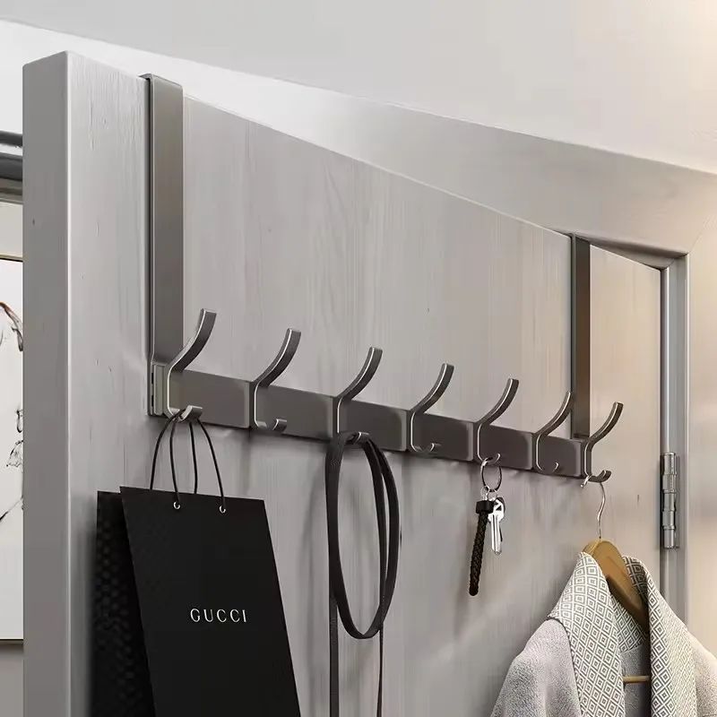 Over-Door Home Organizer Rack Clothes Coat Hat Towel Hanger Bathroom Accessories Holder Storage Organization Door Hook Hat Rack