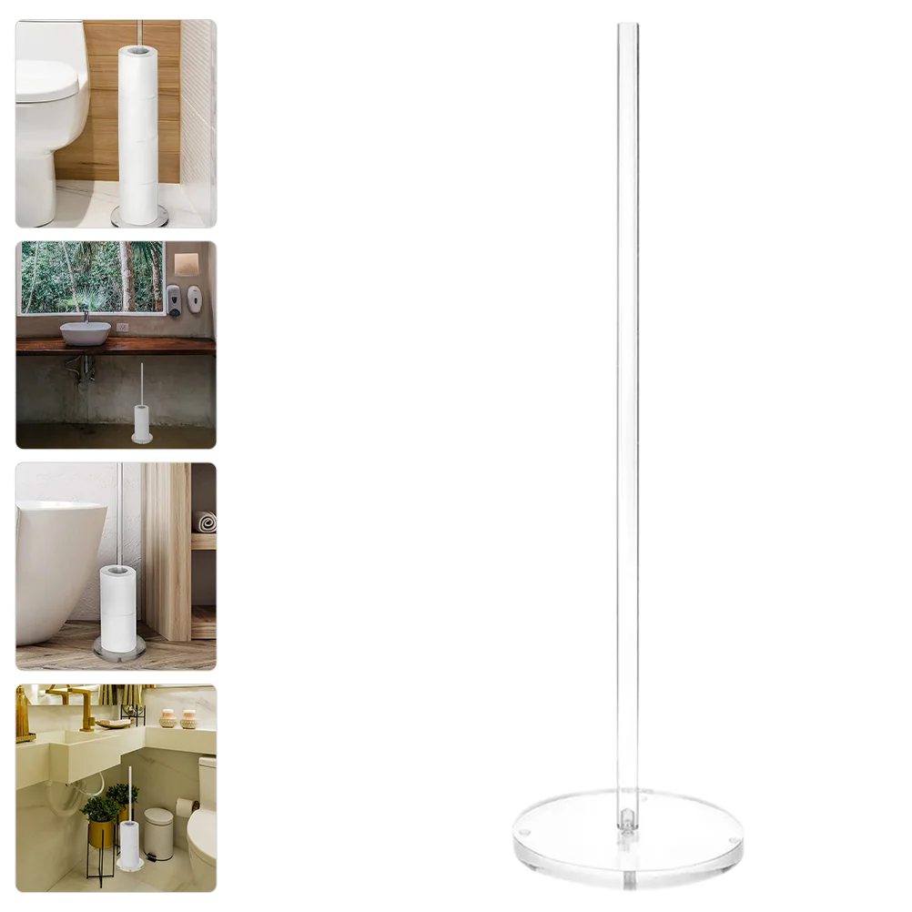

Toilet Paper Tower Freestanding Holder Organizer Bathroom Storage Rack Stands Tissue