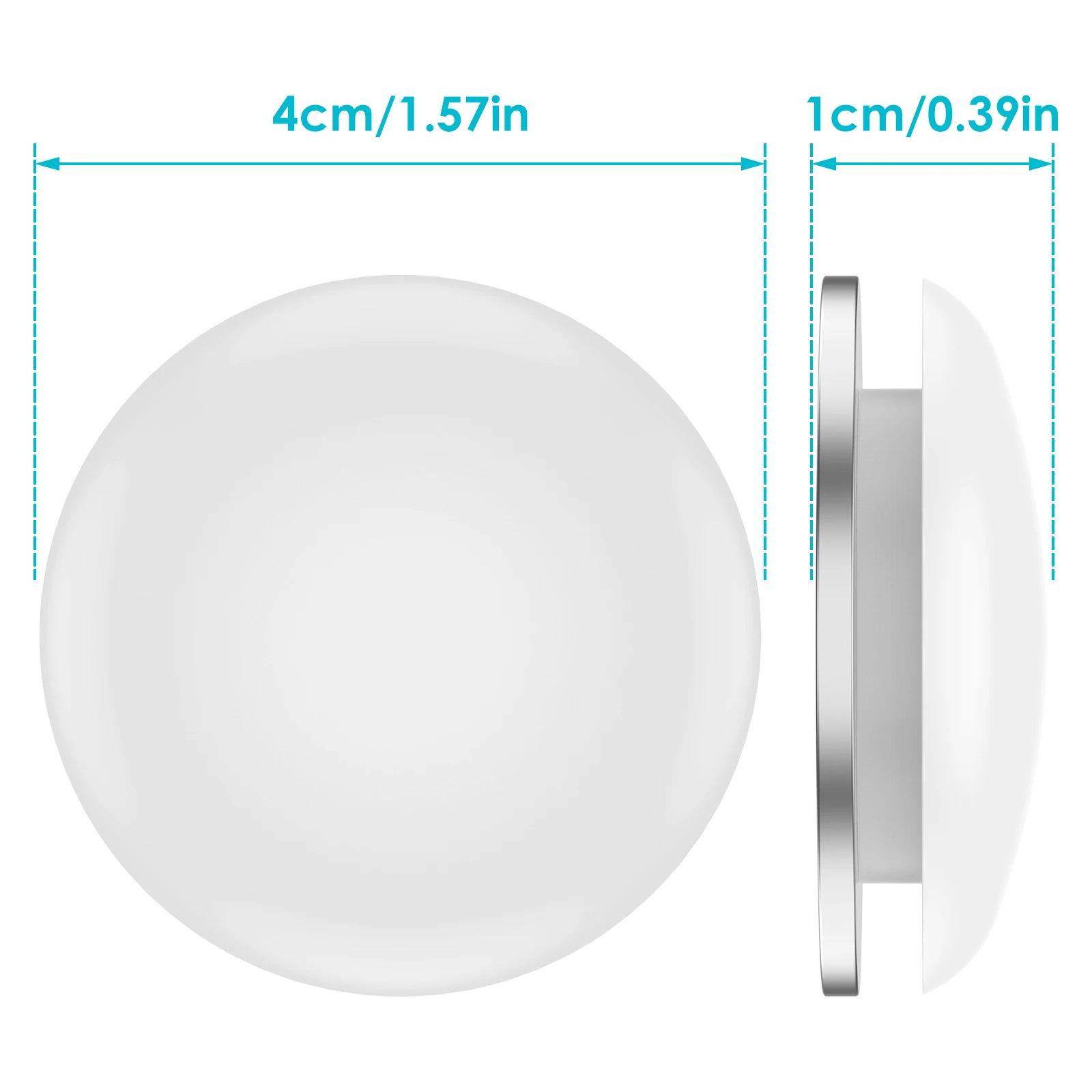 Lot De 10 Poids Magnétiques Pour Rideaux - Aimants étanches Antirouille, Diamètre 4 Cm, Pour Intérieur/extérieur