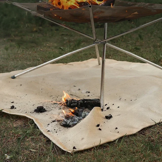 Fire Retardant BBQ Mat – Outdoor/Indoor Heat Protection Carpet 2