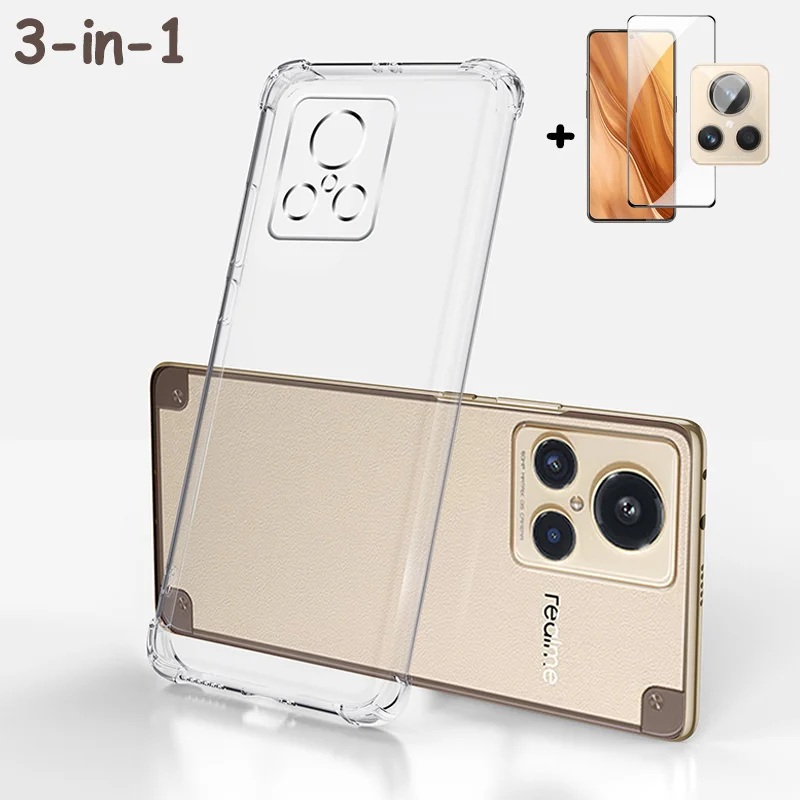 Custodia Per Realme Gt 2 Master Edition Gt2 Pro Accessori, Cover Realme C55 Custodie Cellulari Per Realme Gt Master Edition Explorer Gt 2 Pro Morbida 