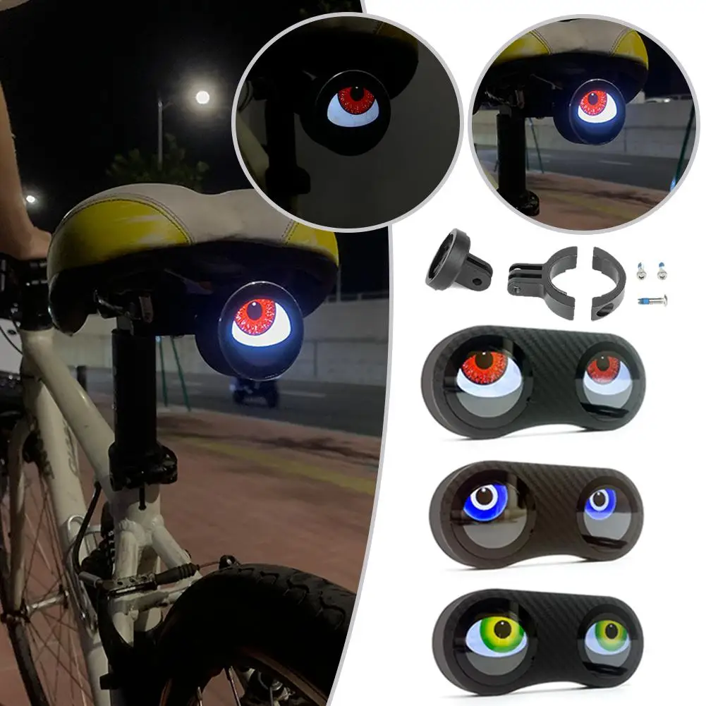 Devil's Eyes Waterproof Bike Lights Eyes Rear Bike Lights Smart